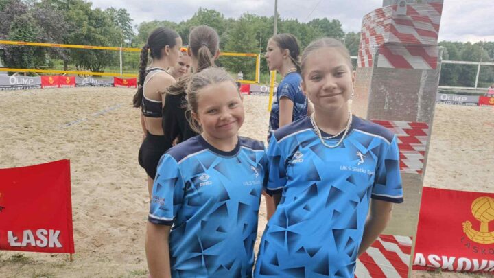 I miejsce w siatkówce plażowej U13